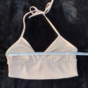 Sparkly baby pink bralette from American Eagle 💕